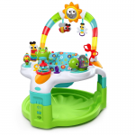 Centru de joaca cu activitati 2 in1 Bright Starts Lights Activity Gym cu salteluta  lumini si sunete